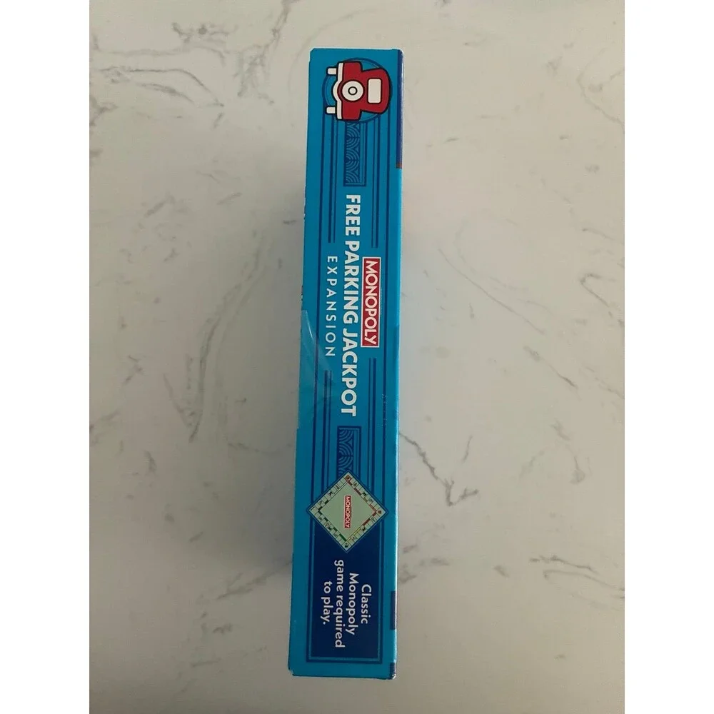 Monopoly Free Parking Jackpot Expansion Game Hasbro New